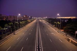 Sahar Elevated Road Night view 1