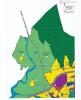 भिवंडी सभोवतालचे अधिसूचित क्षेत्र : प्रस्तावित जमीन वापर डीपी तपशील नकाशा - १ (१ : ५०००)